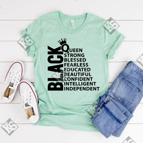 Black‎ Queen Tee - Picture 1 of 1